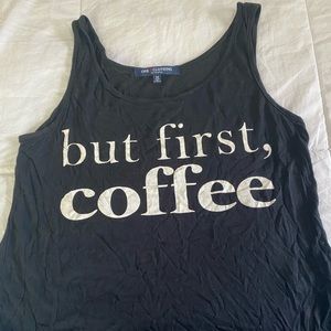 But first, coffee!